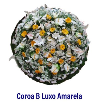 Coroa B Luxo Amarela